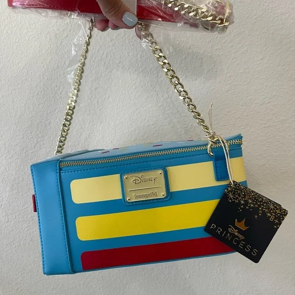 Loungefly Disney Snow White Cosplay Cake Crossbody Bag - Picture 16 of 16